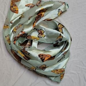 Beautiful silky Monarch Butterfly scarf